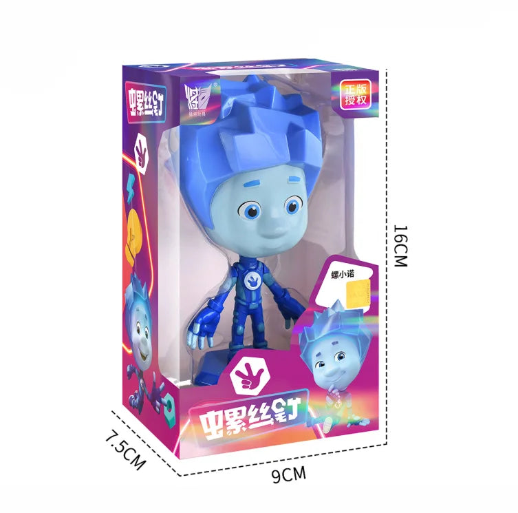 The Fixies Anime Figure Nolik Cartoon Transforming Toys Model Action Figures Collection Ornaments Children Gifts