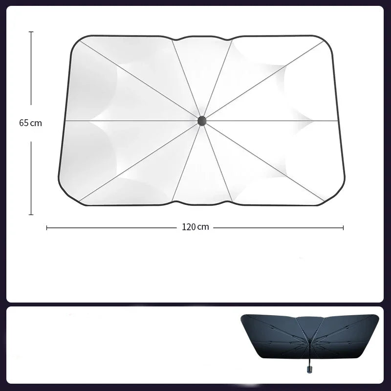 Sunshade Umbrella sunshade Car front windshield sunshade Car sunshade Car with sunshade folding sunscreen sunshade