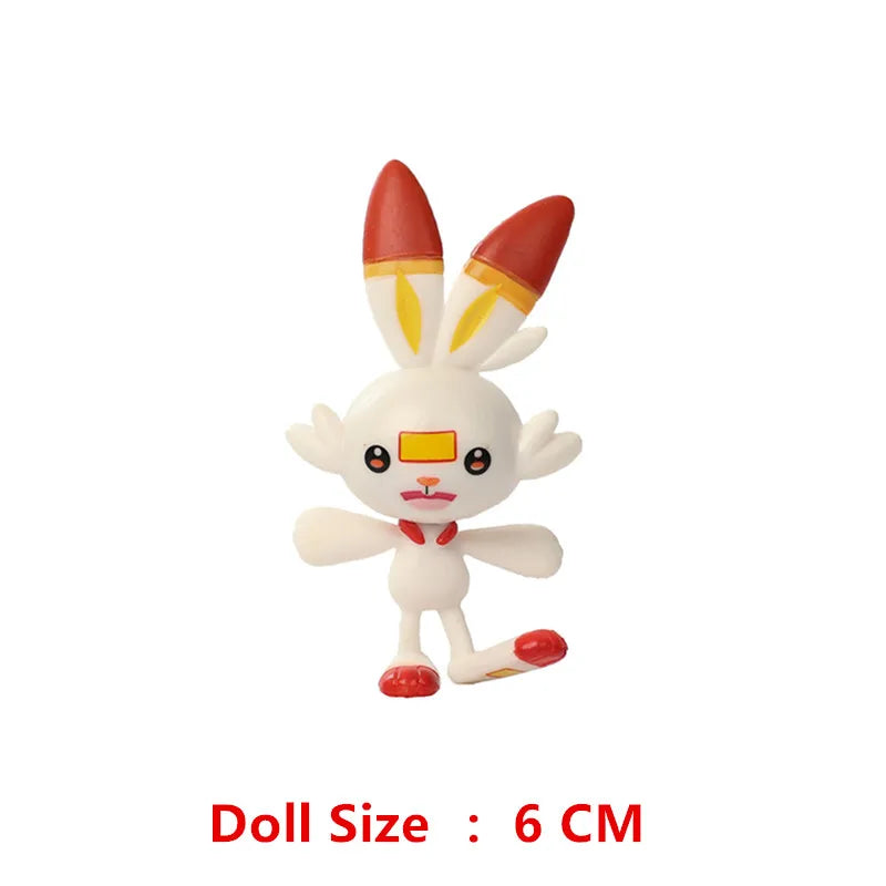 Pokemon Anime Figures Pikachu Mewtwo Flying Dragon Meowth Collection  Figure Action Toys Model Birthday Gifts Bulk Buy Lot
