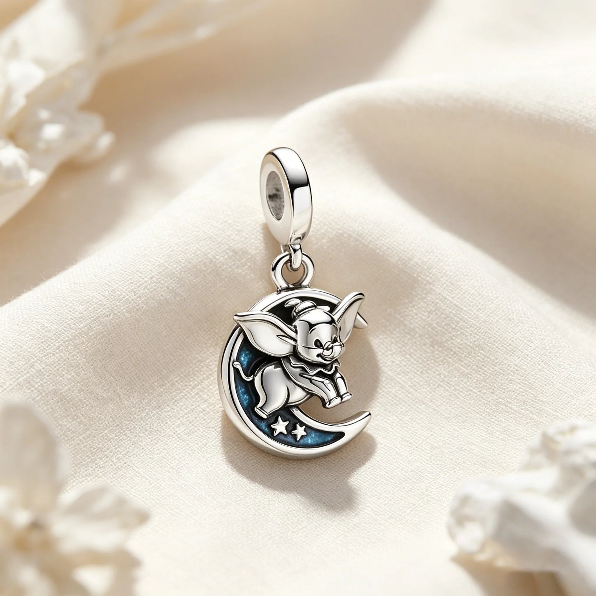Disney Ratatouille Finding Nemo Dumbo Charm Beads Pendant fit Original Bracelet Necklace Beads for Diy Jewelry Gift