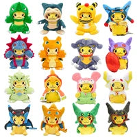 41 Style Newest Pokemon Plush Toys Victini Tepig Deerling Nivy Emolga Stuffed Kawaii Claw Machine Doll Room Decor Children Gifts