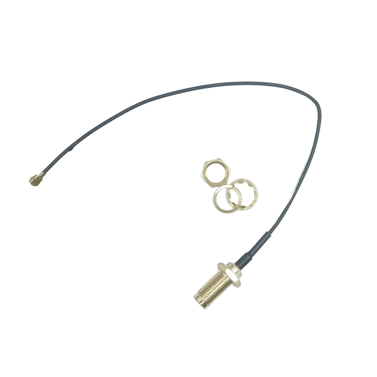 2.4G fold antenna gain 3dbi sma female SMA male pigtail Extension Cable for wifi zigbee 2.4GHZ net card