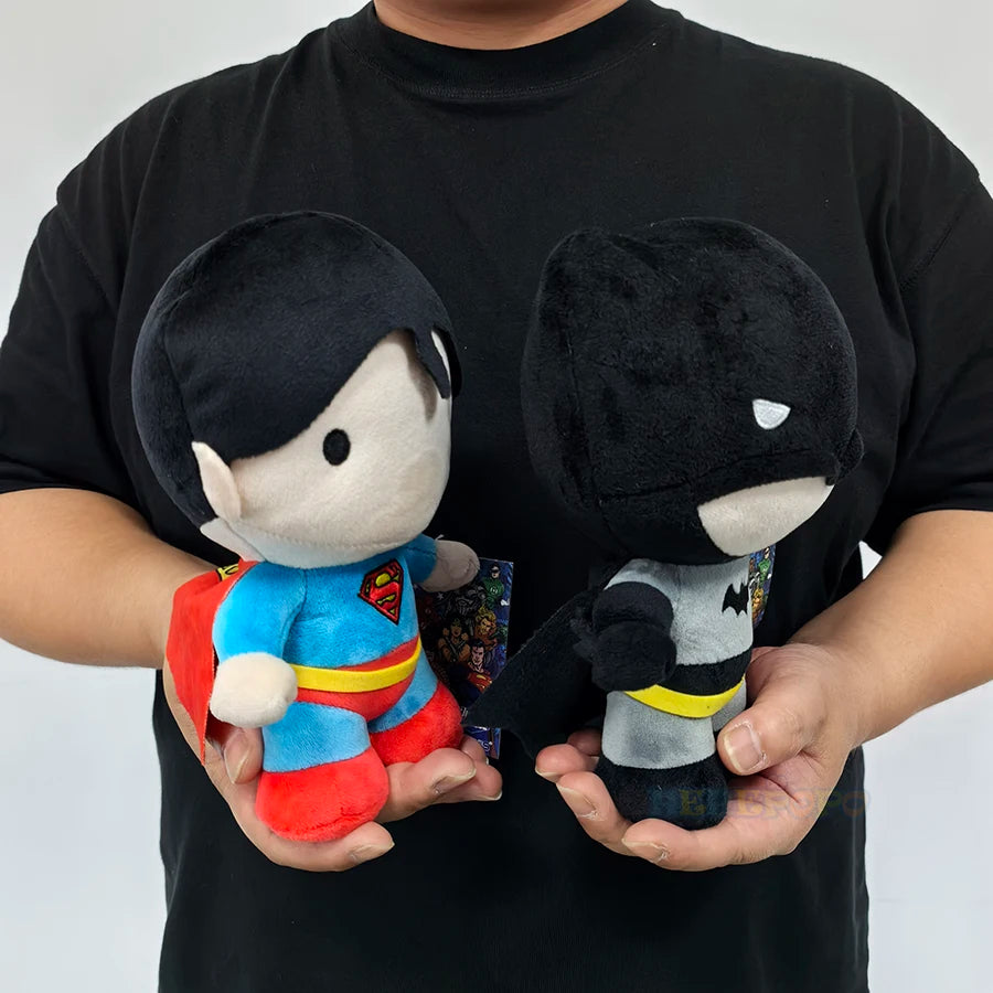 Classic Hero Plush Dolls 20cm Batman Superman DC Comics Justice League Soft Stuffed Toys for Kids Christmas Halloween Gifts