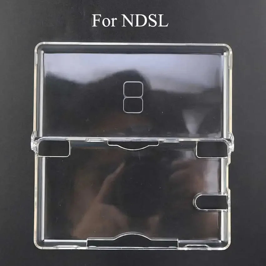 Transparent plastic protective cover, suitable for hard shell shells of NDSL, NDSi, new 3DS XL, GBA SP game consoles