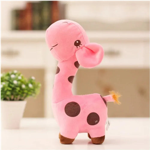 18cm Unisex Cute Gift Plush Giraffe Soft Toy Animal Dear Doll Baby Kid Child Christmas Birthday Happy Colorful Gifts
