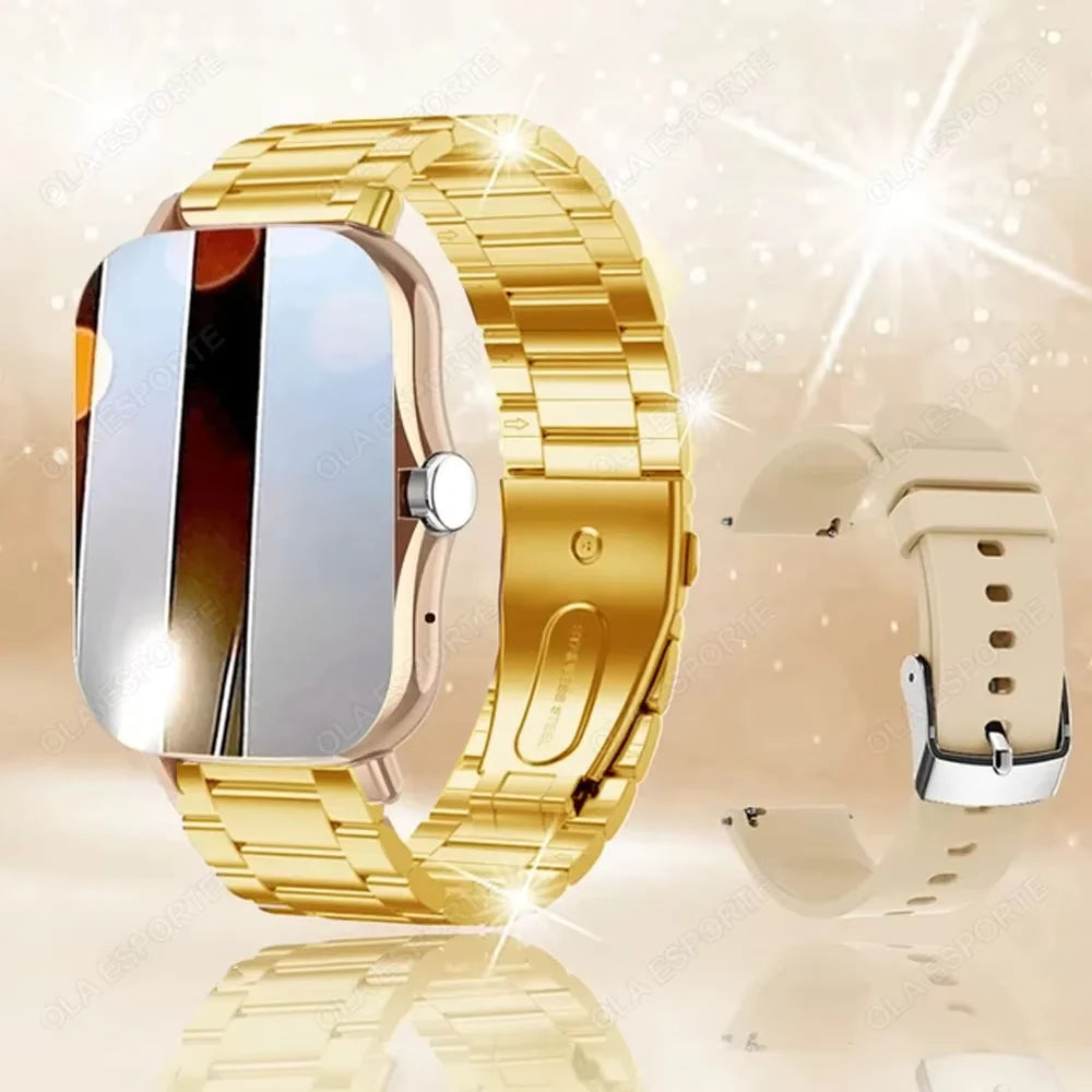 2026 New Bluetooth Call Smart Watch Information Push Men Women Health Monitoring Watch Pedometer IP68 Smartwatch For Android IOS