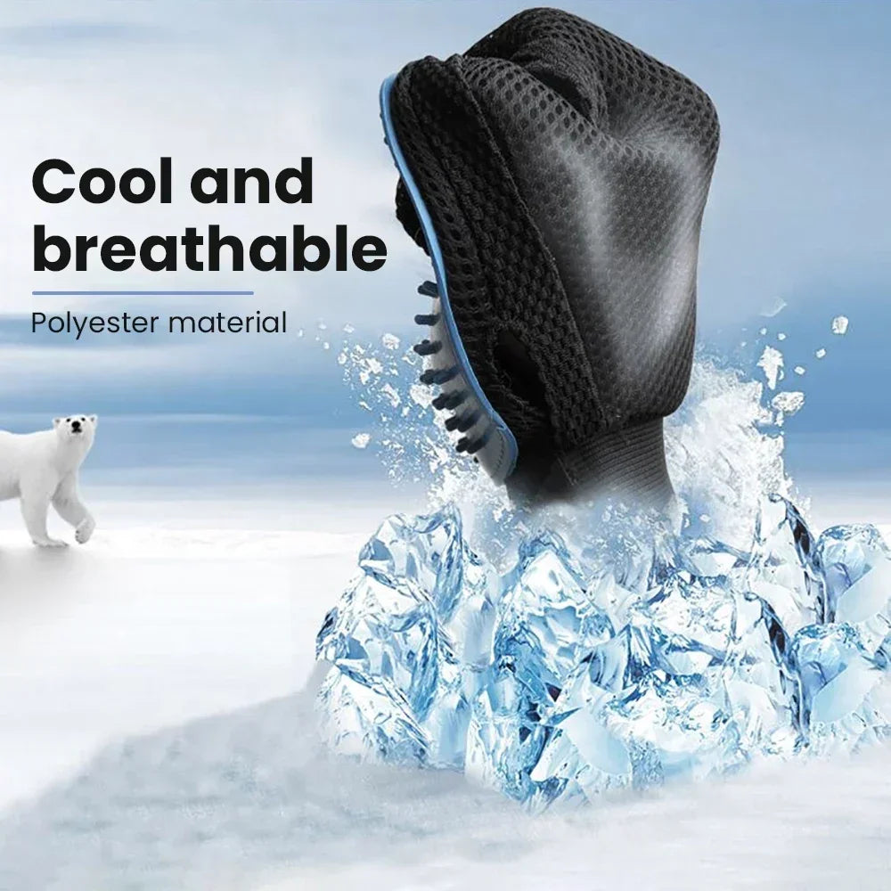 Cat Grooming Glove Pet Cat Comb Bathing Brush for Cats Hair Removal Massage Brush Soft Bristles Pet Grooming Cleaning Supplies