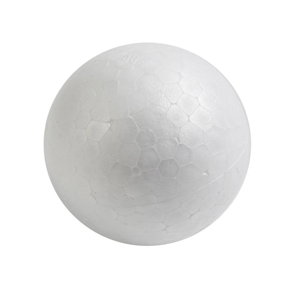 6-12cm Modelling Polystyrene Foam Balls White Craft Balls DIY Hand-painted Gifts Accessory Wedding Celebrations Event Supplies