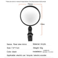 1PC Bicycle Rearview Mirror Electric Scooter Rear View Mirror For Xiaomi Scooter Back Mirror Rearview for Ninebot Bike Accessory