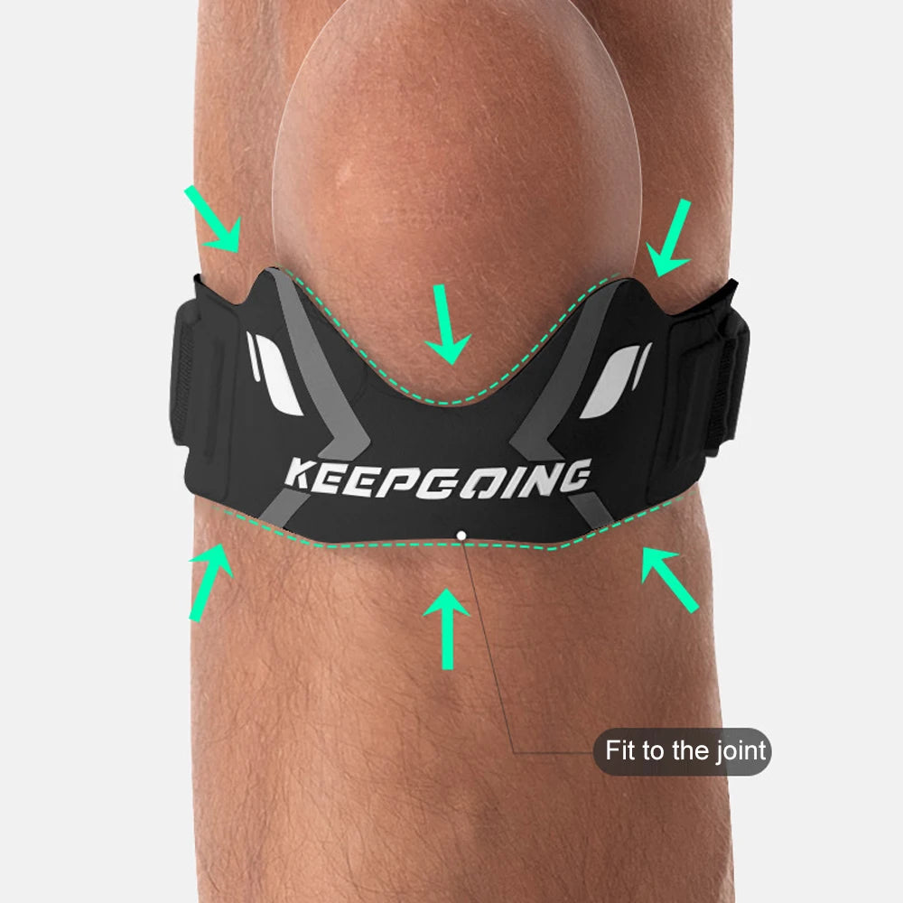1PCS Patella Knee Strap Band for Knee Pain Knee Support Patella Stabilizer Braces Tendon Ergonomic Pad