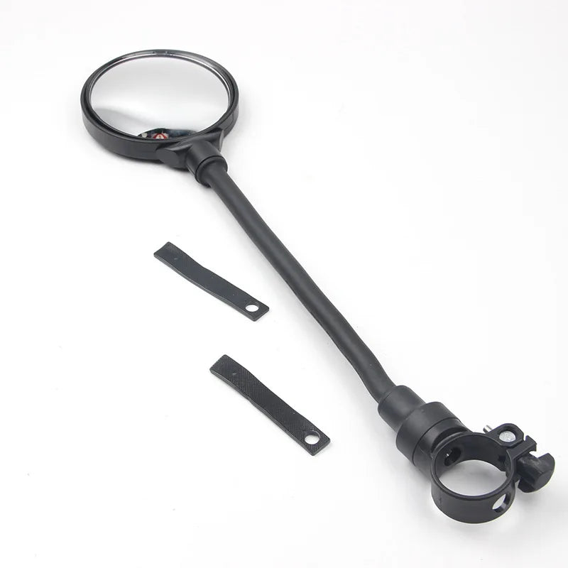 1PC Bicycle Rearview Handlebar Mirrors 360 for Mountain Road Bike Motorcycle Bendable Hose Adjustable Rearview Mirror