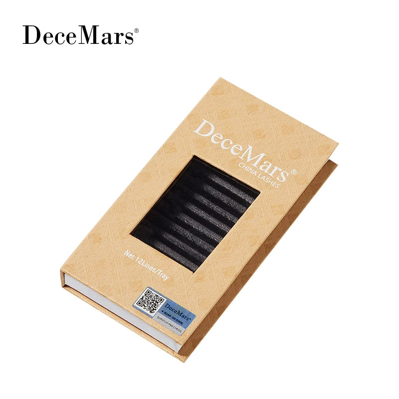 DeceMars New type 6D-W Eyelash Extension  Natural Native