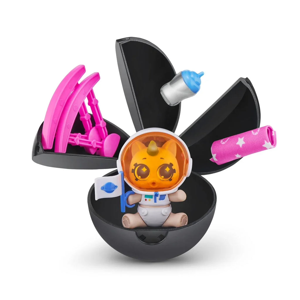 Surprise 5 Capsule Toys Newborn Unicorn Squad Mini Rainbocorn Blind Box Surprise Ball Anime Figure Collectible Toys