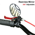1pc Electric Scooter Rearview Mirror Rear View 360°Rotatable Mini Mirror for Xiaomi M365 M365 Pro Child Bike Scooter Accessories