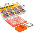 Geometric Optics Experiment Set Optical Lens Kit Convex Concave Lens Light Refract Reflect Physics Teaching Science Gift