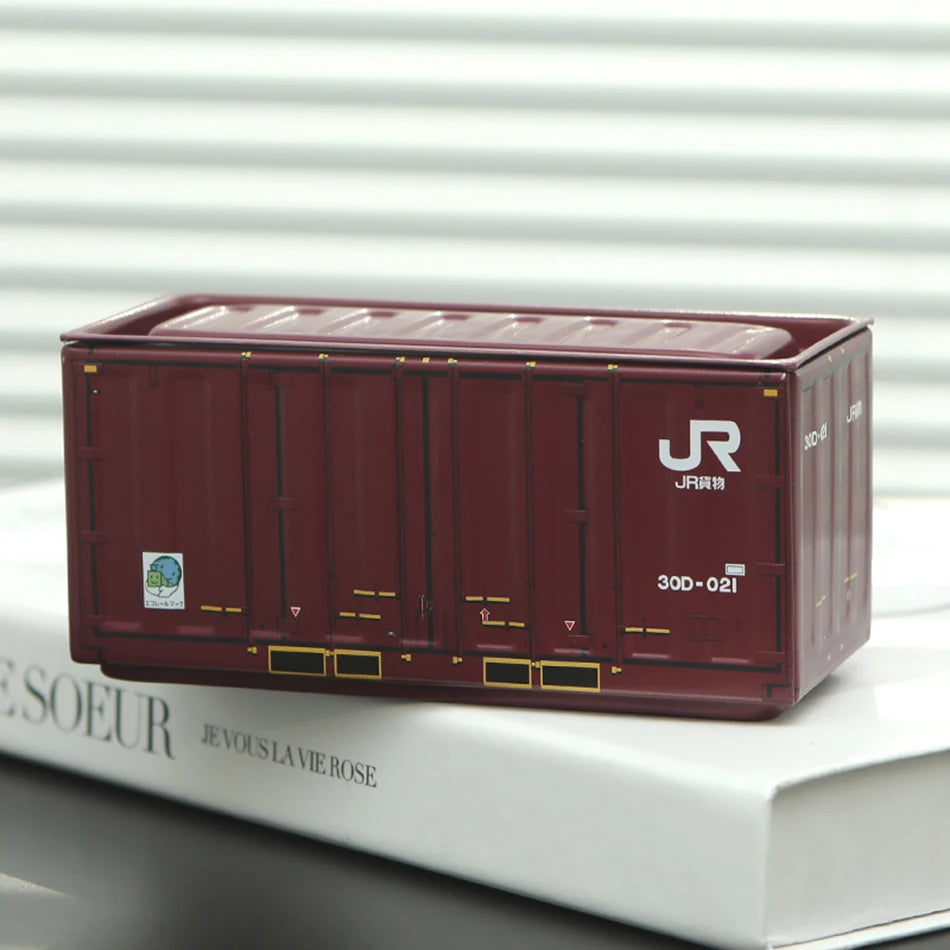 Miniature Storage Display Box Desktop Mini Container Model Mini Iron Storage Box Creative Decoration Collect Small Items Gifts