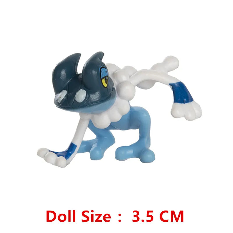 Pokemon 4-13Cm Toys Model Cartoons Movie Anime Figure Pikachu Eevee Charmander Mewtwo Collection Dolls Birthday Best Gift