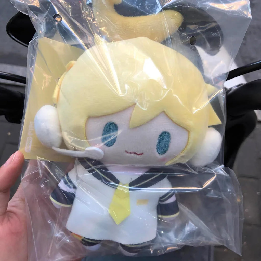 Hatsune Miku Plush Toys Keychain Kagamine Len Rin Backpack Charm Anime Peripheral Cute Stuffed DollBag Decoration Birthday Gifts