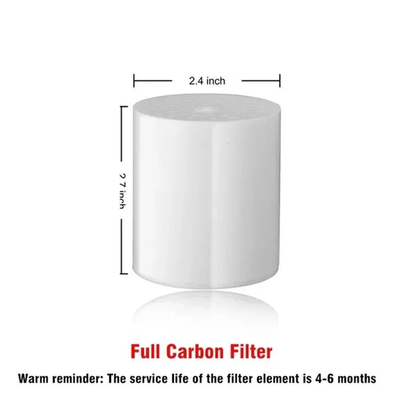 15-20 Stages High Output Shower Water Filter Remove Chlorine Heavy Metals Filtered Showers Headhower Head Soften For Hard Water