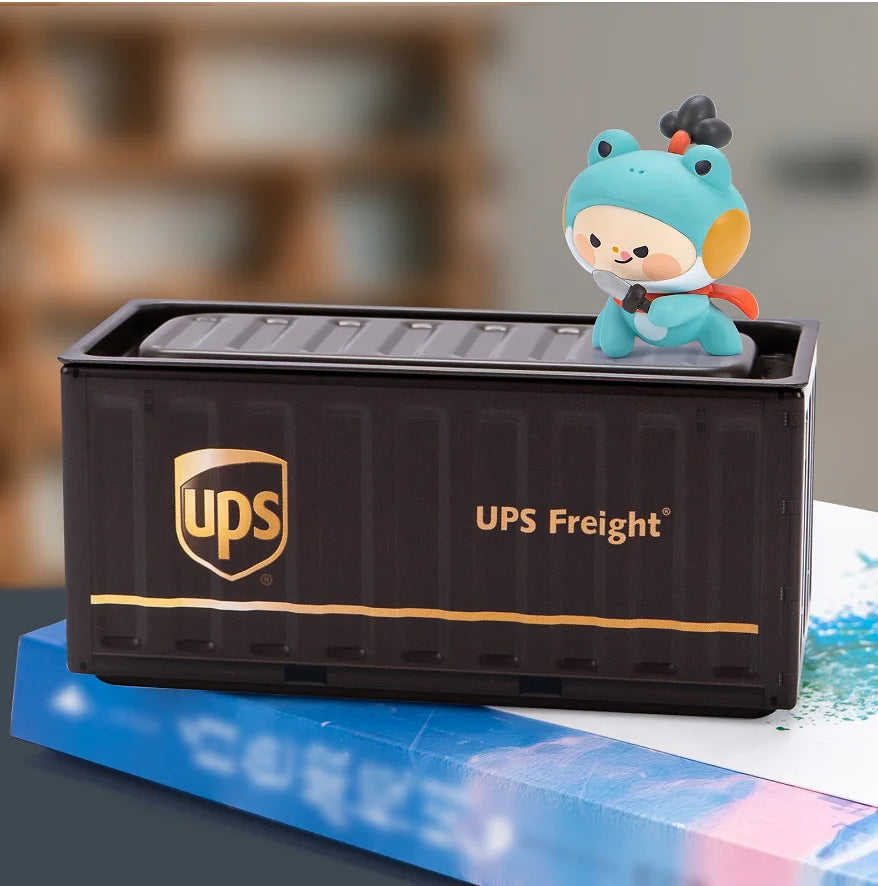 Miniature Storage Display Box Desktop Mini Container Model Mini Iron Storage Box Creative Decoration Collect Small Items Gifts