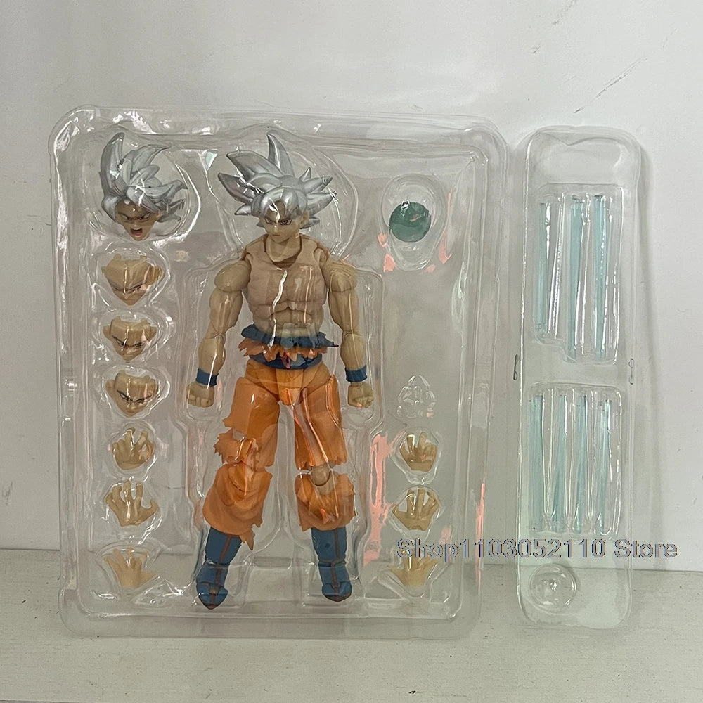 Dragon Ball Z Son Gokul Action Figure SHFiguarts Anime War Damage Super Saiyan Collection Model Birthday Gifts