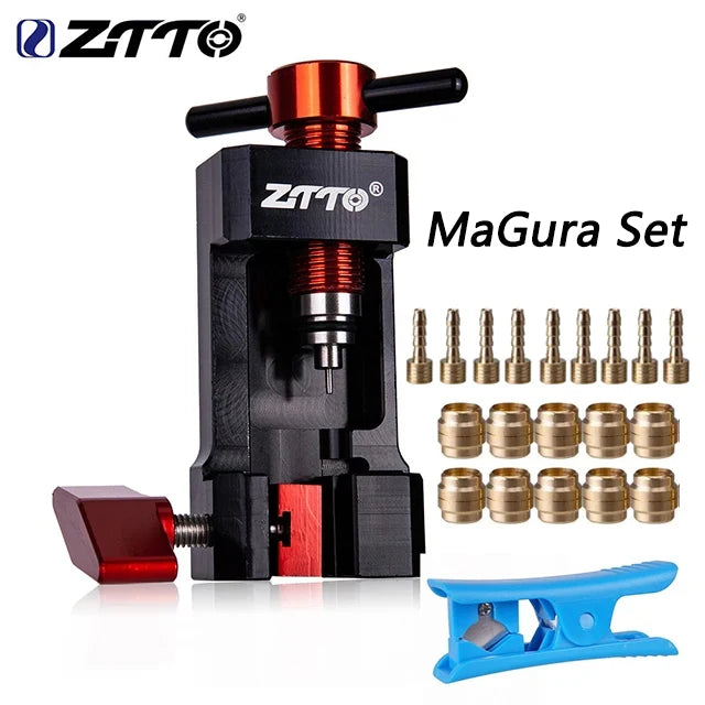 ZTTO Bicycle Hydraulic Disc Brake Oil Needle Tool Driver Hose Cutter Cable Pliers Olive Connector Insert BH59 BH90 Install Press