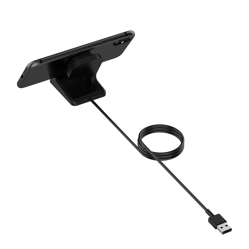 Charger Dock for Fitbit Sense/Sense 2/Versa 4/Versa 3 Stand Charging Cable Station Base Cradle with USB Cord Replacement