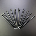 10Pcs For NDSi XL Stylus Touch Pens For DSi XL Black Red Plastic Screen Touch Pens Replacement Accessories