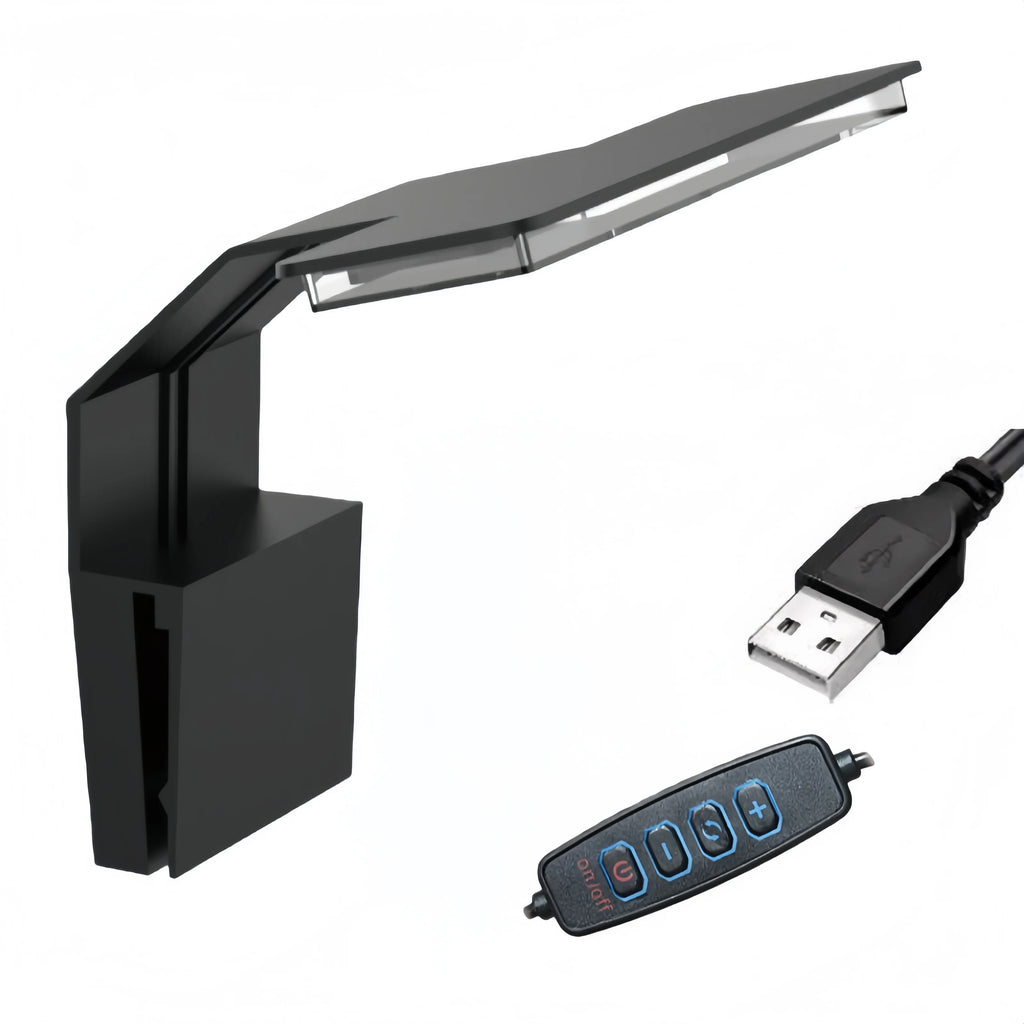 Aquarium USB LED Fish Tank Light Energy Efficient Waterproof Clip on Aquarium Lighting for Aquatic Plants and Small Tanks