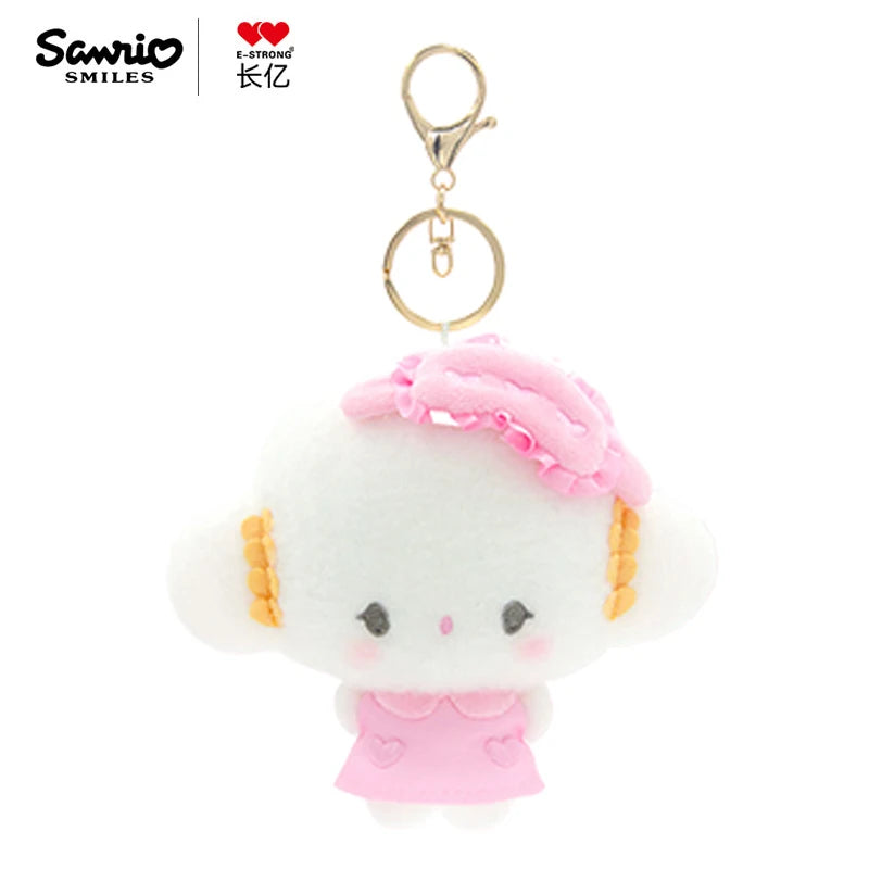 Genuine Sanrio Hangyodon Melody Kuromi Pendant Plush Toys Small Charms Sayuri Model Doll Stuffed Toys Girls Boys Birthday Gifts