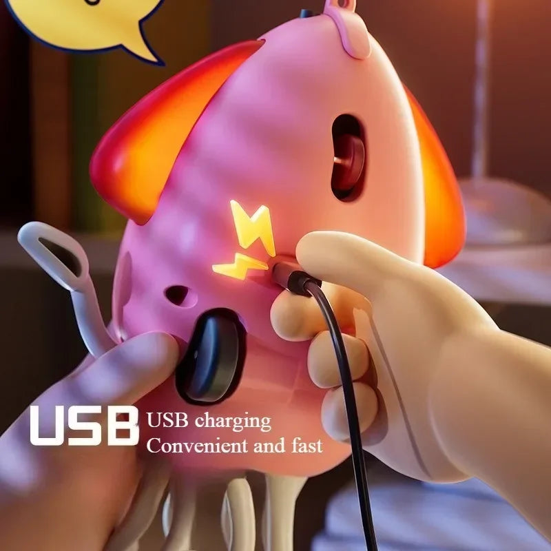 Dancing Octopus Electronic Pets Luminous Fidget Toys Interactive Antistress Stress Relief Toy for Toddler Baby Children Adult