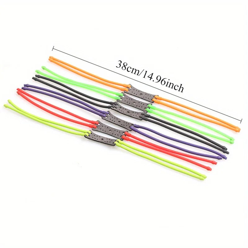 2pcs Slingshot Card bead rubber band Slingshot replaces elastic rubber band, round rubber band and slingshot accessories.