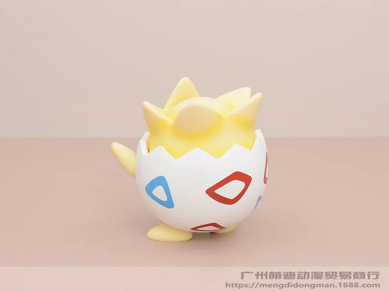 Mini Happy Togepi Kawaii Pokemon Anime Figure Car Desktop Ornament Cute Model Doll Boys And Girls Toys Surprise Gift Collectible