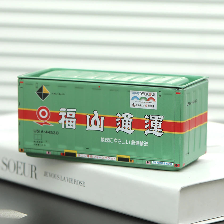 Miniature Storage Display Box Desktop Mini Container Model Mini Iron Storage Box Creative Decoration Collect Small Items Gifts