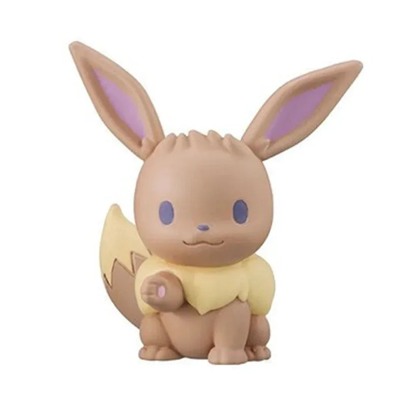 5Pcs Pokemon Pikachu Anime Action Figures 3CM Ornaments Collection Dolls Model Kawaii Charmander Squirtle Toys For Children Gift