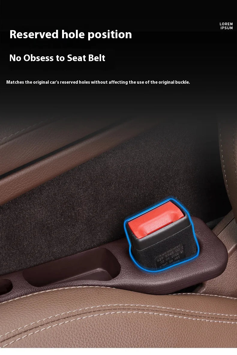 2pcs Creative and Practical Automotive Interior Products: Car Seat Gap Plug, Anti-leak Strip, Multi-functional Storage Box