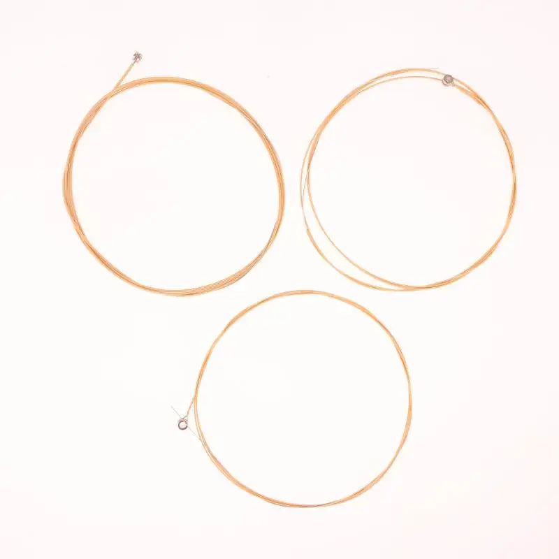 1 Pcs Smooth-Feel Non-Oxidation Acoustic Guitar Strings Set - Ideal For Ballad & Ethnic Plucked Instruments