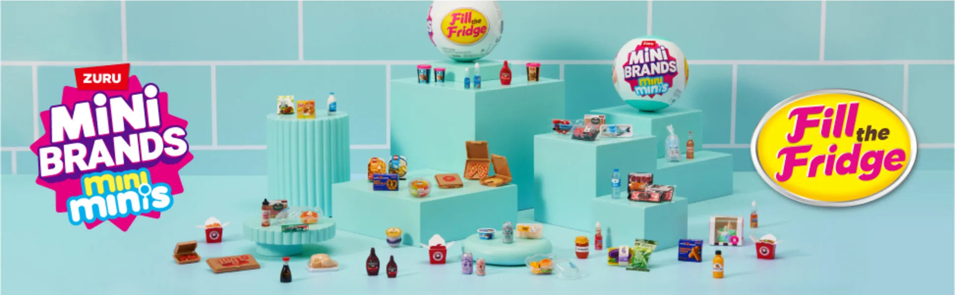 Mini Brands Fridge Mystery Ball Capsule Blind Box Set Play Kitchen Miniature Refrigerator Toys Cute Ornament Kids Birthday Gifts