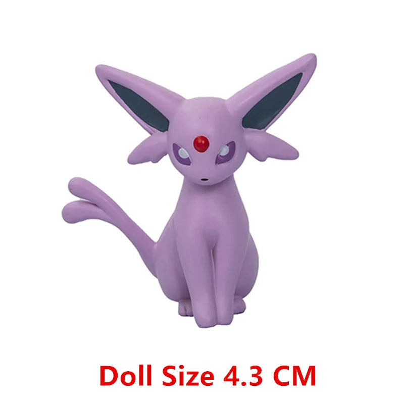 Pokemon Anime Figure Pikachu Sun Elf Eevee Gengar Monstruo De Bolsillo Cartoons Figure Model Action Toy Gift Buy in bulk