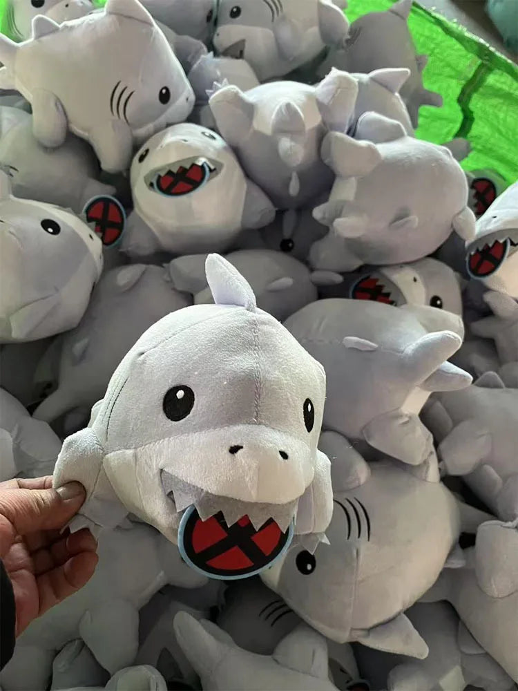 Jeff The Land Shark PlushToy Cartoon Anime Cute Dolls Soft Stuffed Toy Special Birthday Gift For Kids Adults and Room Decoration