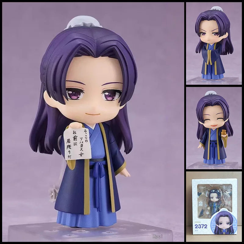 10CM The Apothecary Diaries Kusuriya no Hitorigoto Jinshi Articulated Action Figure Collectible Desktop Ornament Model Kit Gift