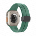 Magnetic Strap For Apple watch ultra band 49mm 45 mm Silicone Bracelet iWatch Series 7 8 se 6 5 3 44mm 45mm 40mm 41mm 42mm 38mm