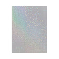 50 Sheets Sand Stars Holographic Sticker Paper 2.9×4.1 inch Glitter Clear Holographic Overlay Cold Laminating Film Self Adhesive