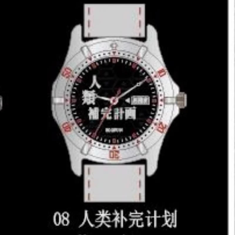 In stock genuine EVA Neon Genesis Evangelion Blind Box Time Repair Plan Series Watch Decor Ornaments Anime Birthday Gift Toys