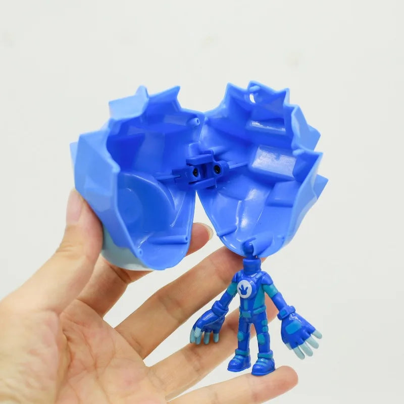 The Fixies Anime Figure Nolik Cartoon Transforming Toys Model Action Figures Collection Ornaments Children Gifts