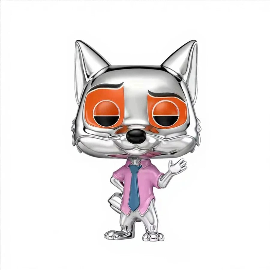2026 Hot Sale Fine Charms Zootopia Series Judy Hopps & Nick Wilde Beads Fit Original Snake Bracelets DIY Women Jewelry Gifts