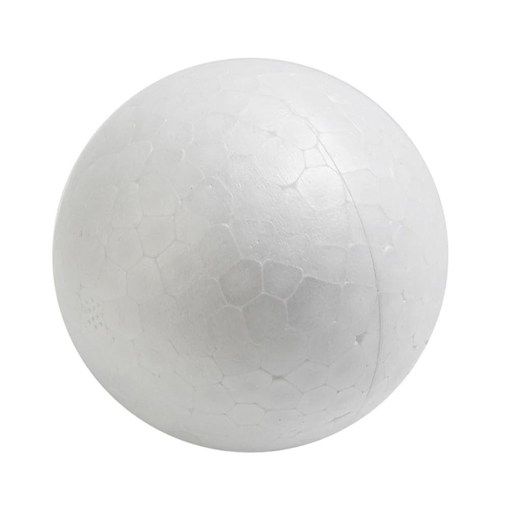 6-12cm Modelling Polystyrene Foam Balls White Craft Balls DIY Hand-painted Gifts Accessory Wedding Celebrations Event Supplies