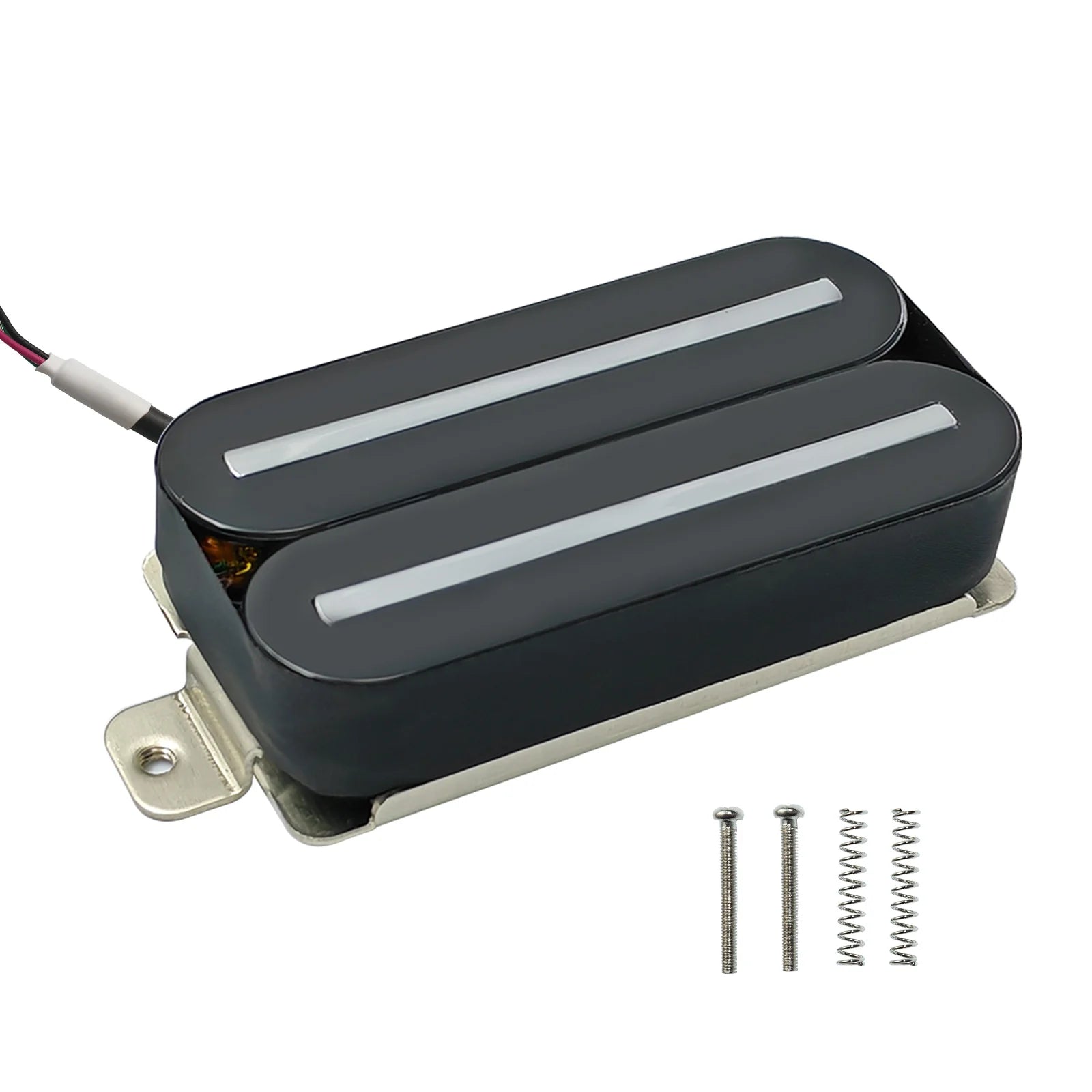 Phrilam Pro Super Power  Electric Guitar Hot Dual Rails Pickup Humbucker Pickup 14.1K Black Guitar Parts