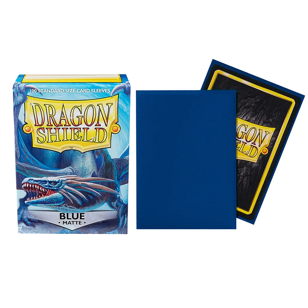 100 PCS/BOX Multicolor Dragon Shield Cards Sleeves Cover Matte Cards Sleeves Protector for TCG/PTCG Star Card Board Games Cards