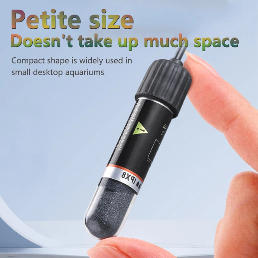 USB Mini Aquarium Heating Rod For Small Fish Tank 26°C Constant Temperature Aquarium Heater Submersible Thermostat Heater 10W